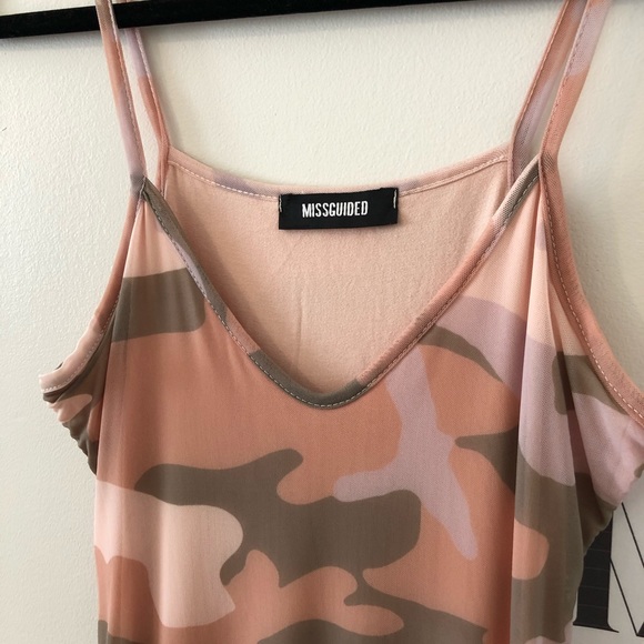 MISSGUIDED Camo Dress - Picture 4 of 5